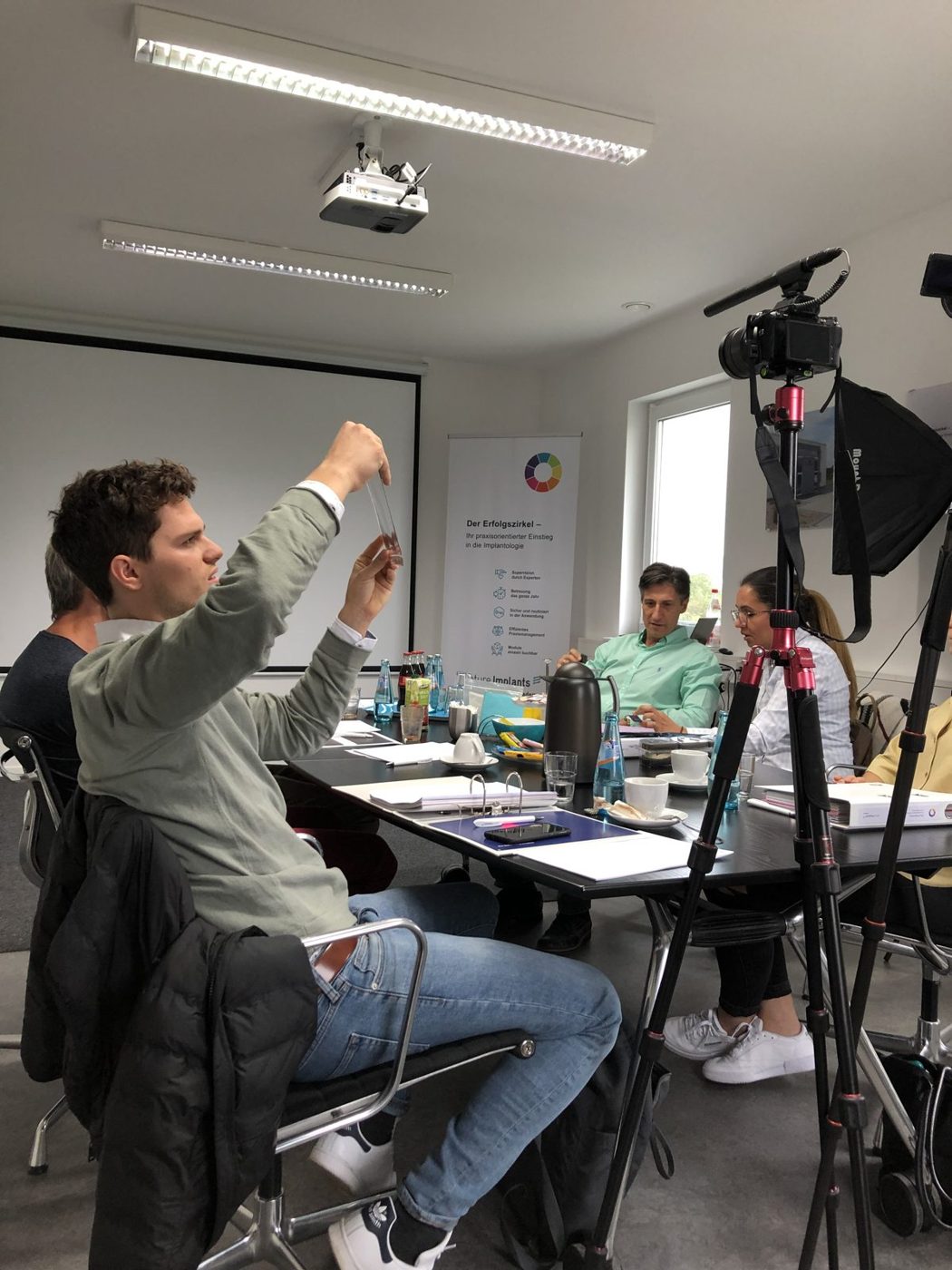 Fallbesprechung im Seminarraum
